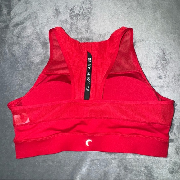 Zyia Active All Star Red Sports Bra Racerback Size Extra Large - Picture 5 of 11